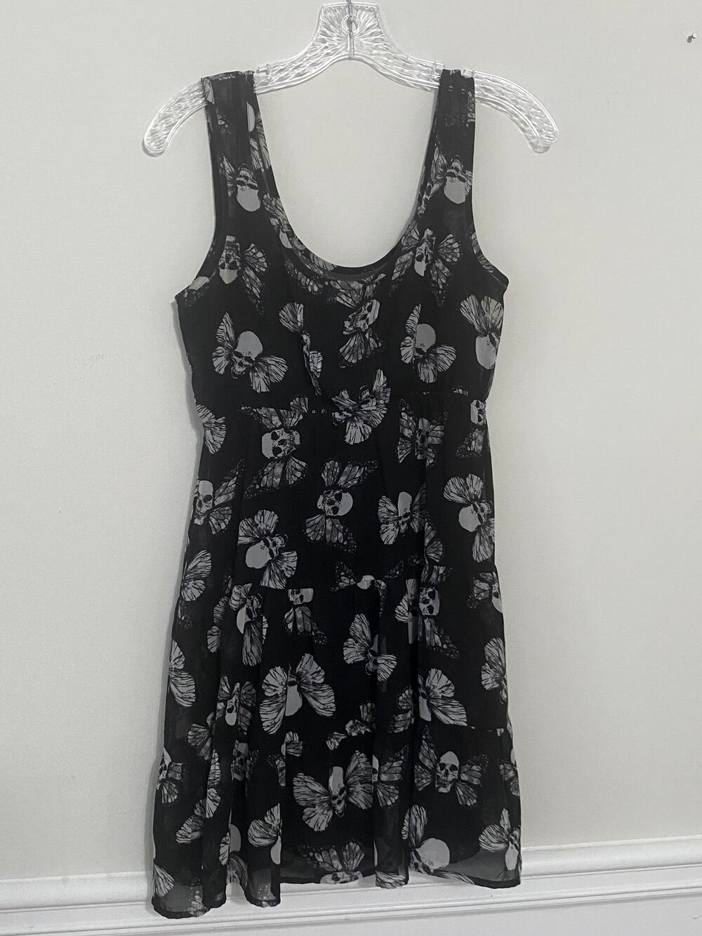 Hot Topic Summer Dress with Skulls Size Sm